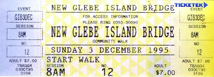 Ticket for Opening Day Walk